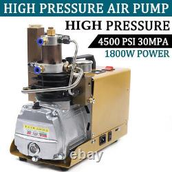 Pompe de compresseur d'air 30MPa 4500PSI 1.8KW haute pression électrique pour plongée sous-marine