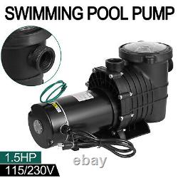 Pompe de piscine Hayward 1,5HP pour piscine enterrée/surélevée avec panier de filtre à moteur