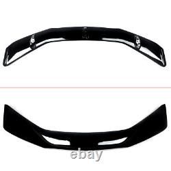 Pour 2016-2023 Chevy Camaro RS SS ZL1 Aileron de coffre arrière Glossy Black ABS