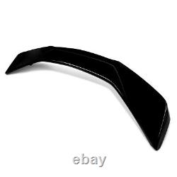 Pour 2016-2023 Chevy Camaro RS SS ZL1 Aileron de coffre arrière Glossy Black ABS