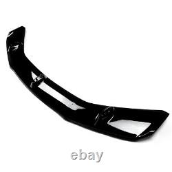 Pour 2016-2023 Chevy Camaro RS SS ZL1 Aileron de coffre arrière Glossy Black ABS