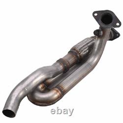 Pour GMC Acadia 2009-2017 3.6L Tous les trois catalyseurs Flex Pipe 4 PIÈCES