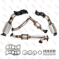 Pour Toyota Tacoma 05-11 4Runner 03-09 4.0L Tous les 4 Convertisseurs Catalytiques Direct Fit