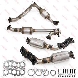 Pour Toyota Tacoma 05-11 4Runner 03-09 4.0L Tous les 4 Convertisseurs Catalytiques Direct Fit