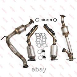 Pour Toyota Tacoma 05-11 4Runner 03-09 4.0L Tous les 4 Convertisseurs Catalytiques Direct Fit