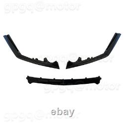 Pour pare-chocs Ford Mustang GT500 AMMP Style Bumper Matte Black 14-21 Lèvre de remplacement avant