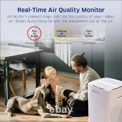 Purificateur d'air AirDoctor AD5500 4-en-1 pour grands espaces et concepts ouverts
