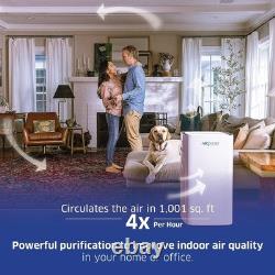 Purificateur d'air AirDoctor AD5500 4-en-1 pour grands espaces et concepts ouverts
