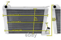 Radiateur en aluminium Champion à 3 rangées pour 1963 1972 Chevrolet Corvette moteur V8