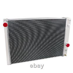 Radiateur en aluminium à 4 rangs pour Chevrolet Corvette C4 1989-1996 5.0L 5.7L V8 Essence