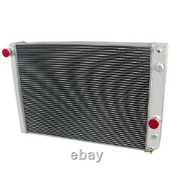 Radiateur en aluminium à 4 rangs pour Chevrolet Corvette C4 1989-1996 5.0L 5.7L V8 Essence