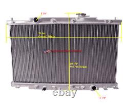 Radiateur en aluminium complet pour Honda CR-V 2002-2006 / Honda Element 2003-2006 2.4L AT