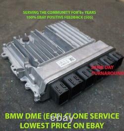 Service de clonage de DME BMW (TOUT DME) ECU moteur