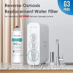 Système d'osmose inverse Waterdrop G3P800, 800 GPD, G3P800-N2RO & G3-N1CF & G3-N3CB