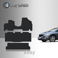 Tapis de sol ToughPRO + 3ème rangée Noir pour Honda Odyssey Tous Temps 2005-2010