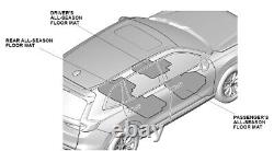 Tapis de sol toutes saisons authentiques OEM Honda CR-V 08p17-3a0-110 2023 2024