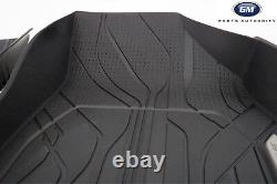 Tapis de sol toutes saisons avant et deuxième rangée noir OEM pour Chevrolet Traverse 2018-2023