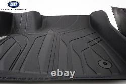 Tapis de sol toutes saisons avant et deuxième rangée noir OEM pour Chevrolet Traverse 2018-2023