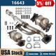 Tous Les 3 Catalyseurs Pour Honda Pilot 3.5l 2016 2017 2018 2019 Ajustement Direct