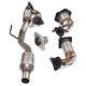 Tous Les 3 Catalyseurs Pour Jx35 2013 Et Infiniti Qx60 2014-2015 3.5l Avec Tuyau En Y