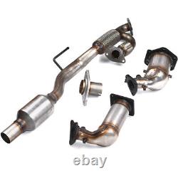 Tous les 3 catalyseurs pour JX35 2013 et Infiniti QX60 2014-2015 3.5L avec tuyau en Y