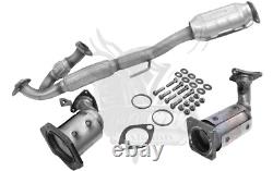 Tous les 3 ensembles Convertisseur catalytique 2009-2014 Nissan Murano 3.5L V6 avec tuyau en Y flexible