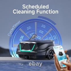 WYBOT A1 Nettoyeur de piscine robot sans fil, aspirateur de piscine automatique
